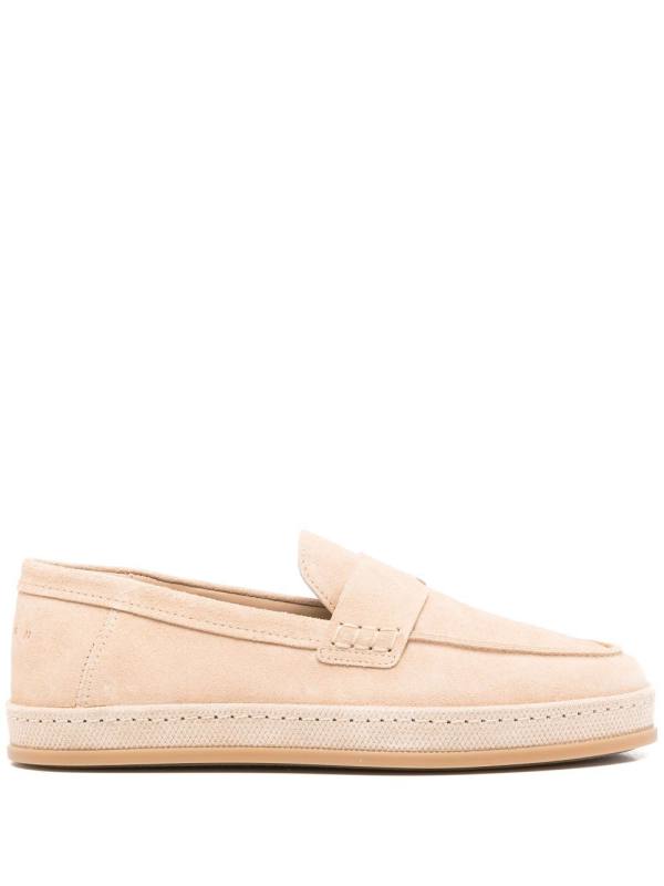 suede loafers