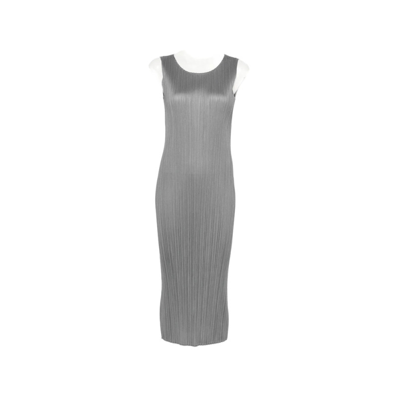 Pleats Please Plissé-effect Midi Dress