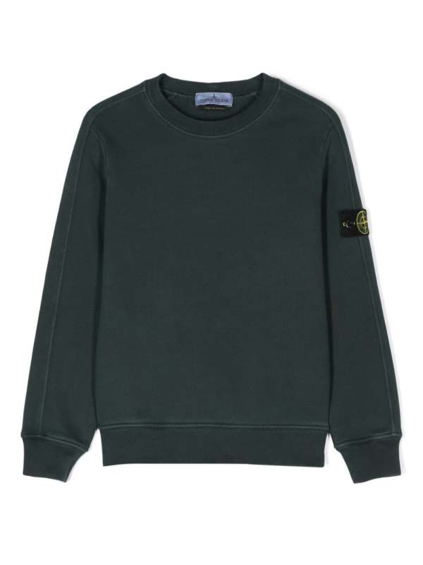 Compass-badge sweatshirt