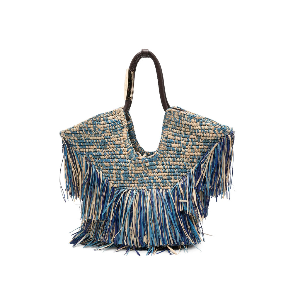 Zimmermann Fringe-trimmed Woven Tote Bag