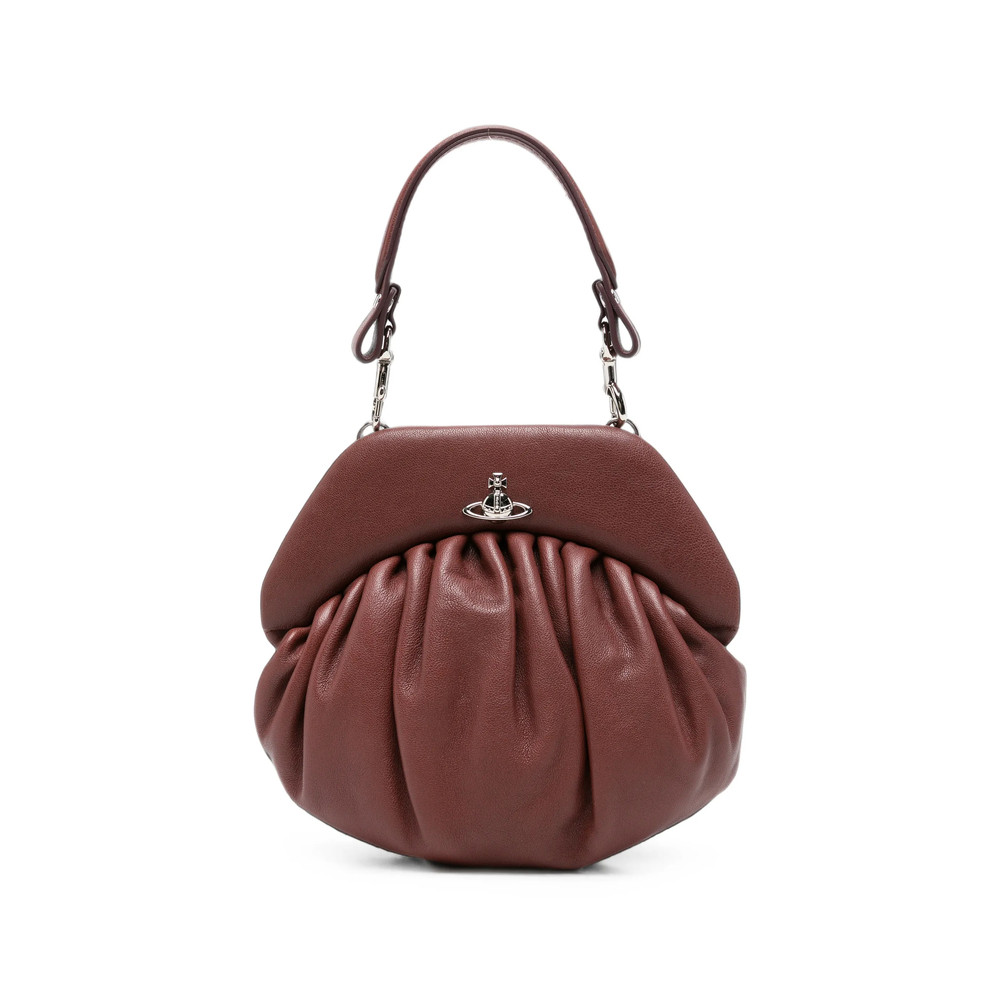 Vivienne Westwood Brooke Leather Clutch Bag