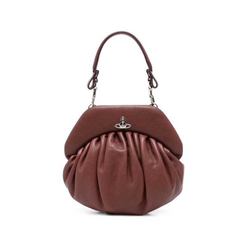 Vivienne Westwood Brooke Leather Clutch Bag