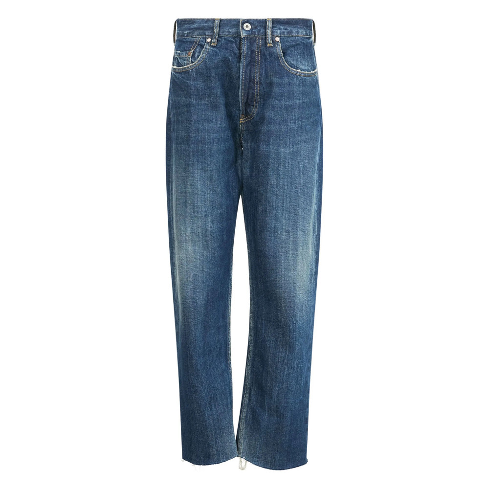 Maison Margiela Five-pocket Raw-edge Jeans