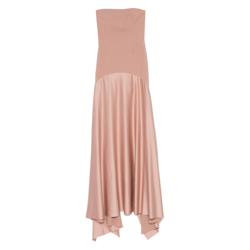 Solace London The Alessandra Strapless Gown