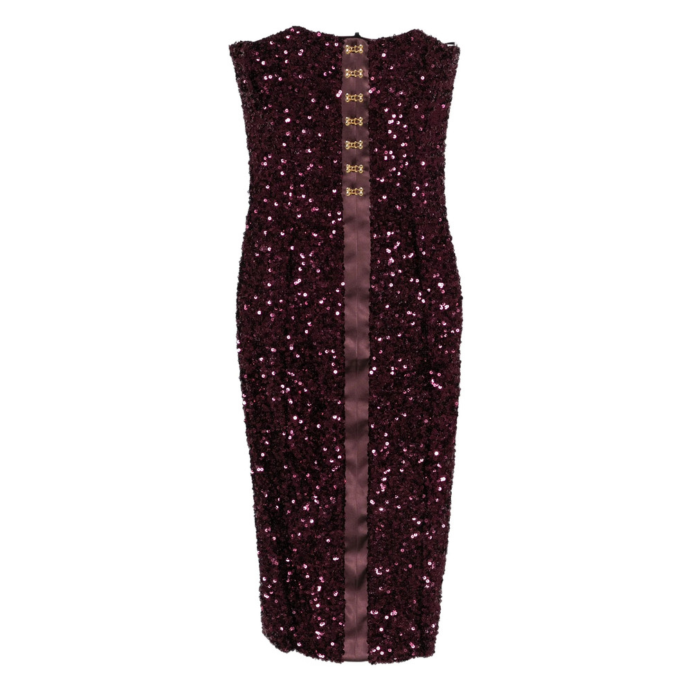Elisabetta Franchi Sequin-embellished Midi Dress