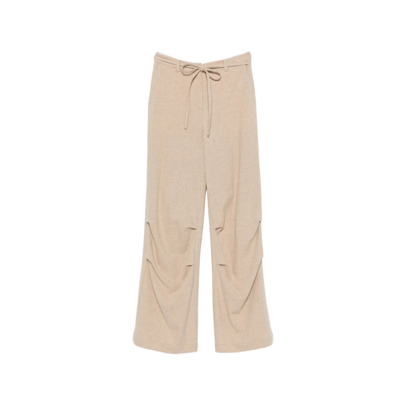 Le Sully Studio Pleated Drawstring-fastening Trousers