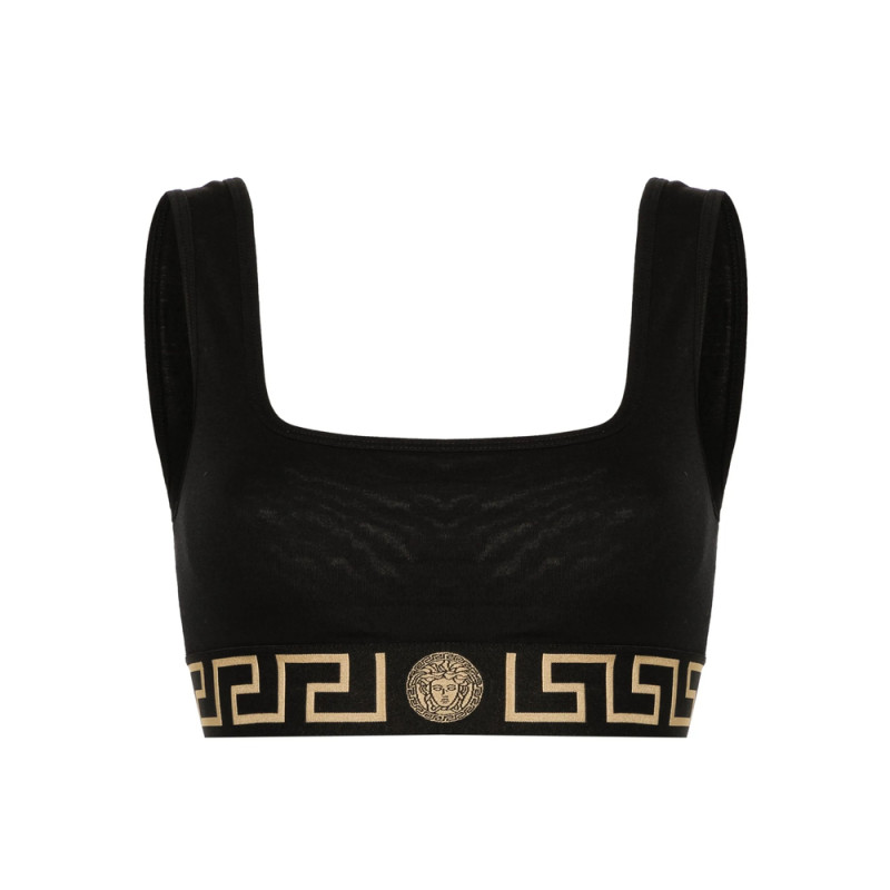 Versace Underwear Medusa Head Cropped Top