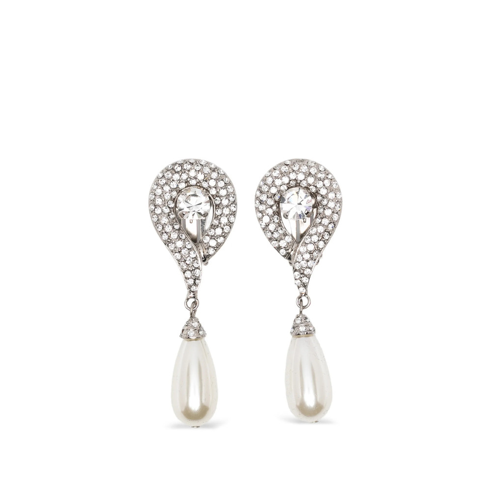 Alessandra Rich Faux-pearl Earrings