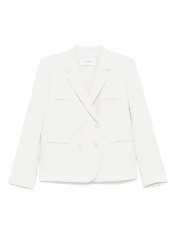 double-breasted blazer