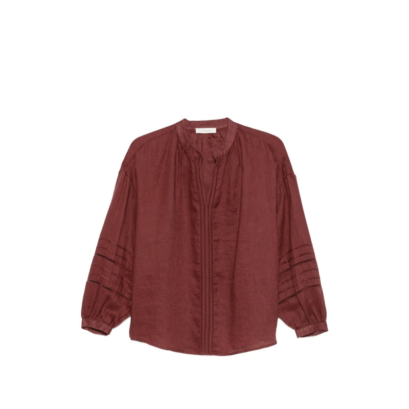 Jc Sophie Leslie Perforated Blouse