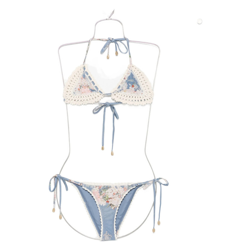 Zimmermann Floral-print Bikini
