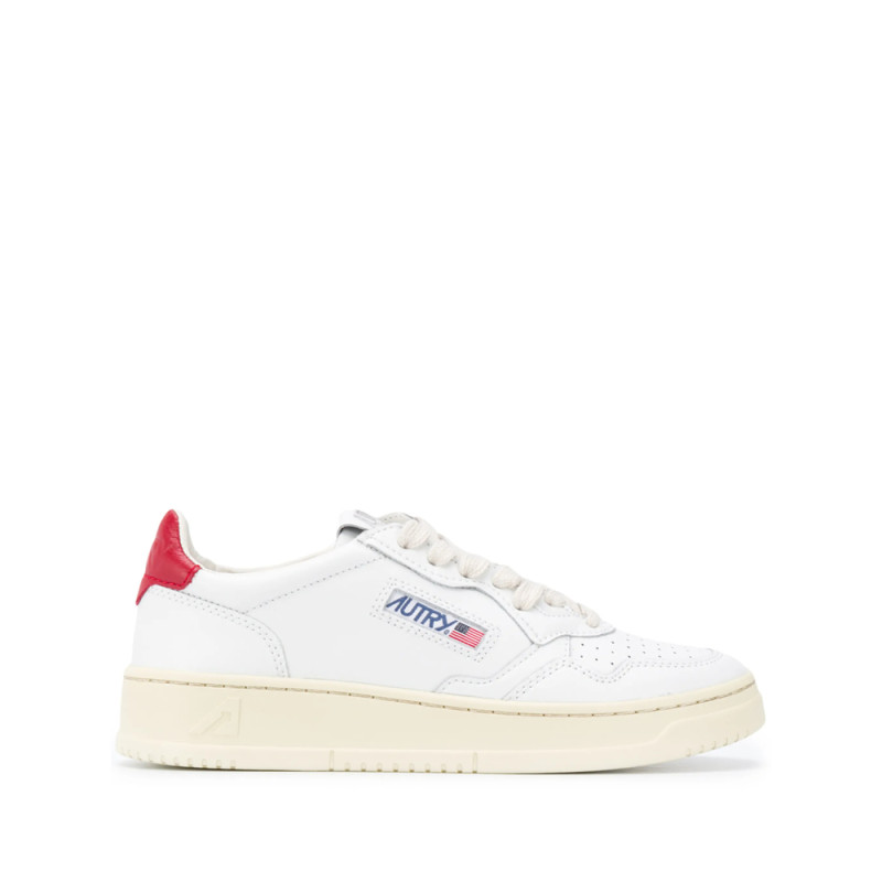 Autry Contrasting Heel Sneakers