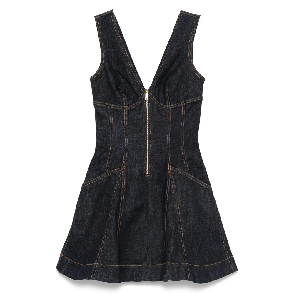 Self Portrait Denim Mini Dress