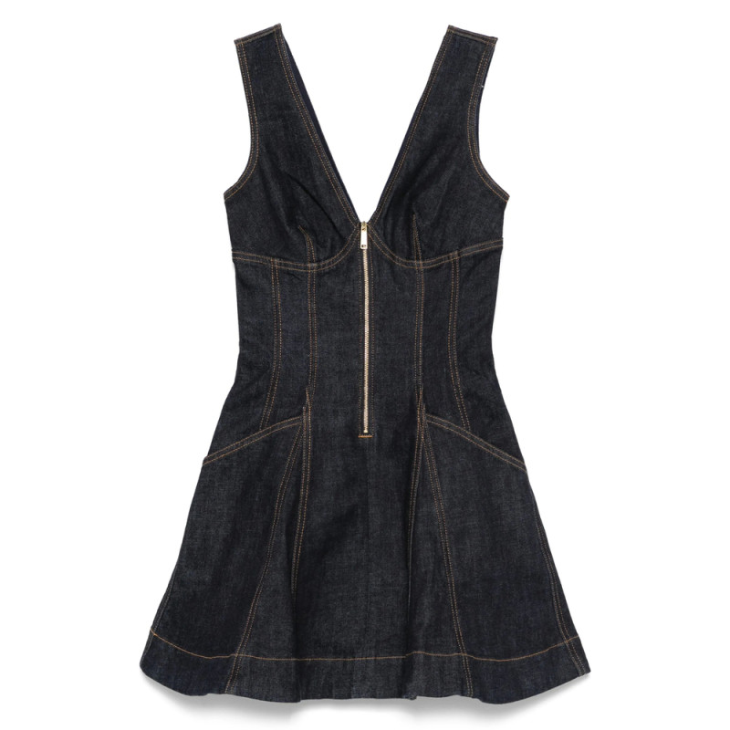Self Portrait Denim Mini Dress