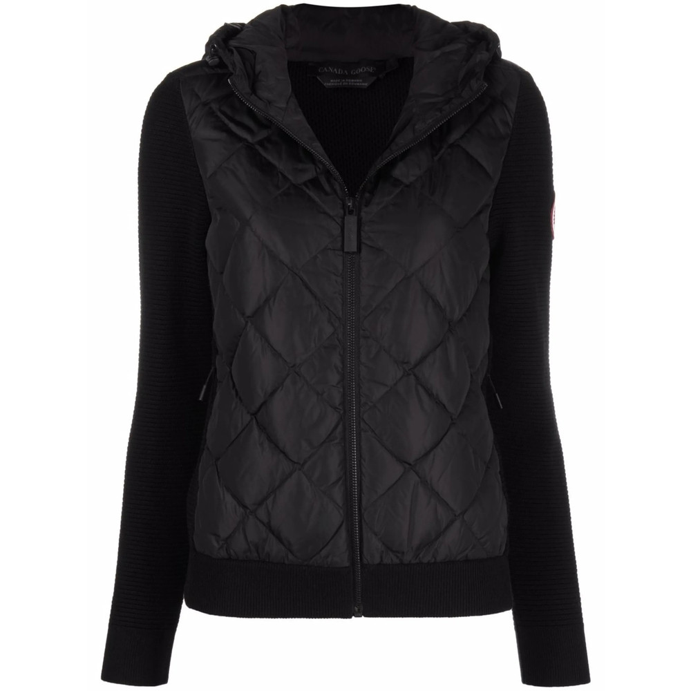 Canada Goose Hybridge Padded Knitted Hoodie
