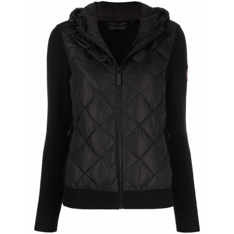 Canada Goose Hybridge Padded Knitted Hoodie