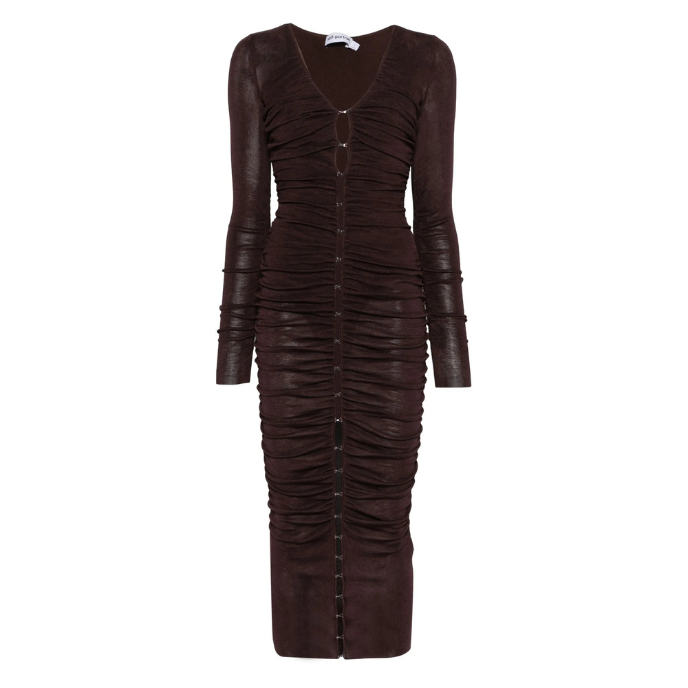 Self Portrait Fine-knit Dress