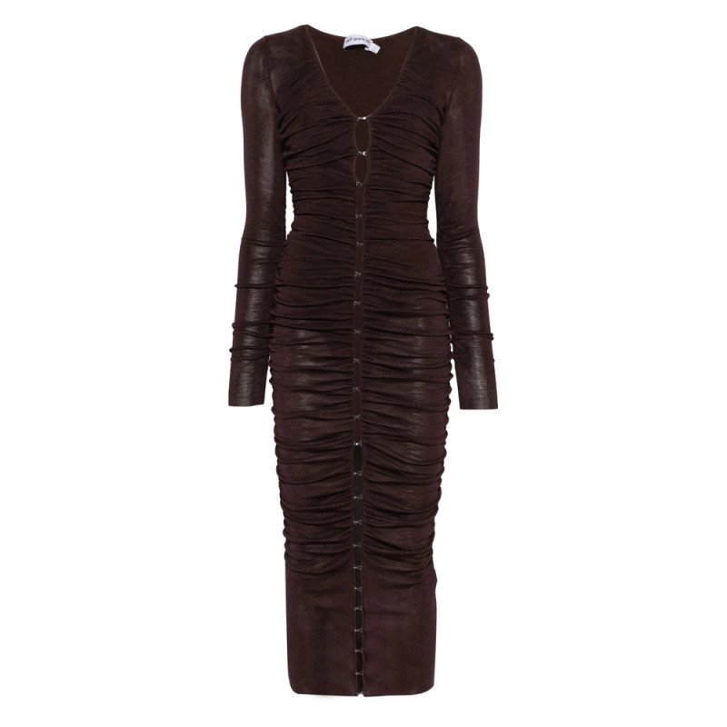 Self Portrait Fine-knit Dress