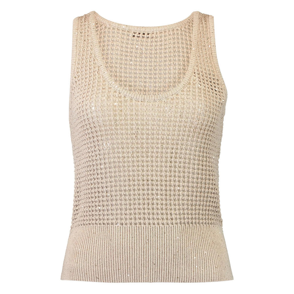 Brunello Cucinelli Scoop-neck Top