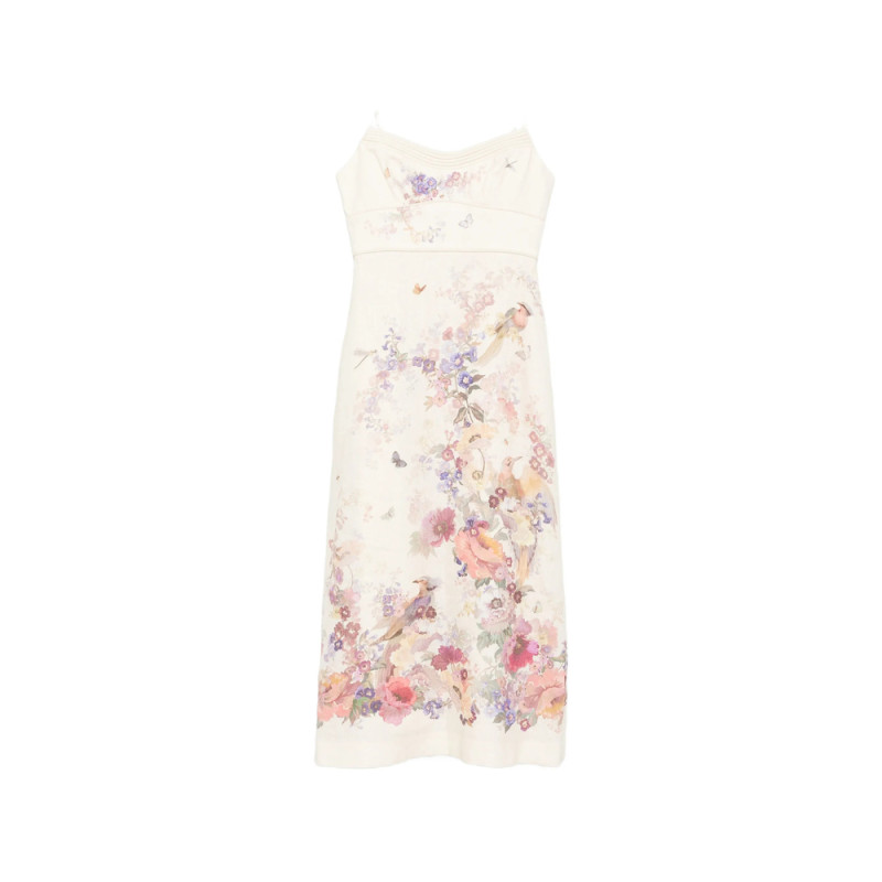 Zimmermann Floral-print Midi Dress