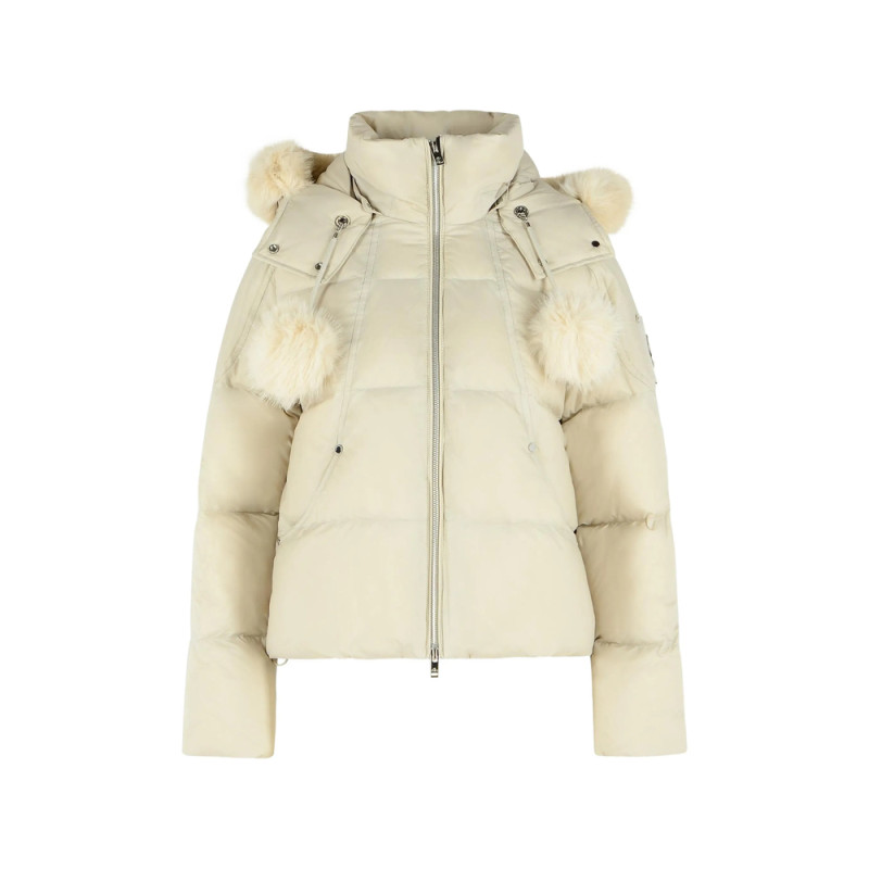 Moose Knuckles Everest Pompom-detail Bomber Jacket