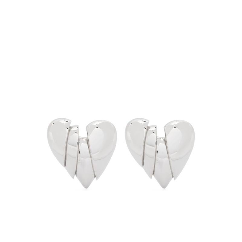 Amina Muaddi Heartbreaker Earrings