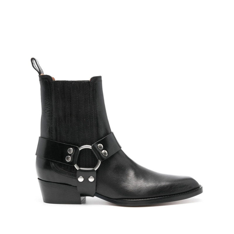 Paris Texas Helena Flat Ankle Boots