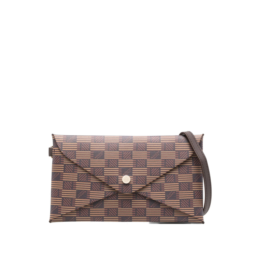 Moreau Geometric-pattern Clutch Bag