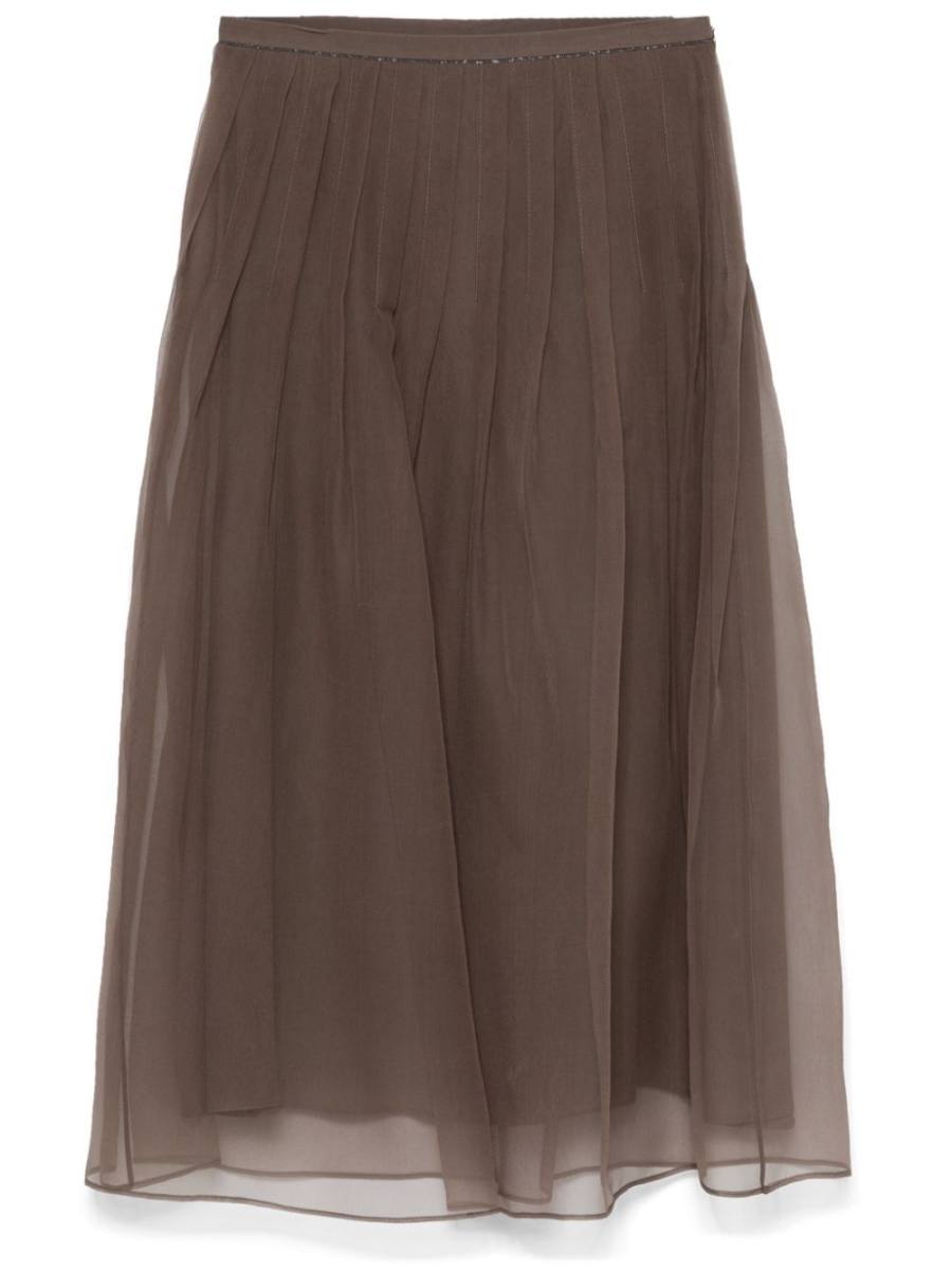 pleated skirt