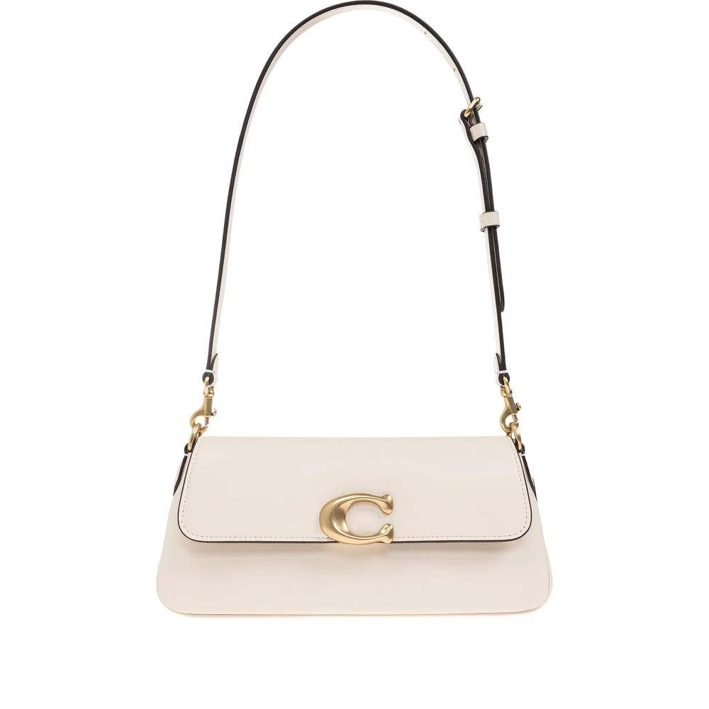 Coach Jet Clasp-detail Leather Shoulder Bag