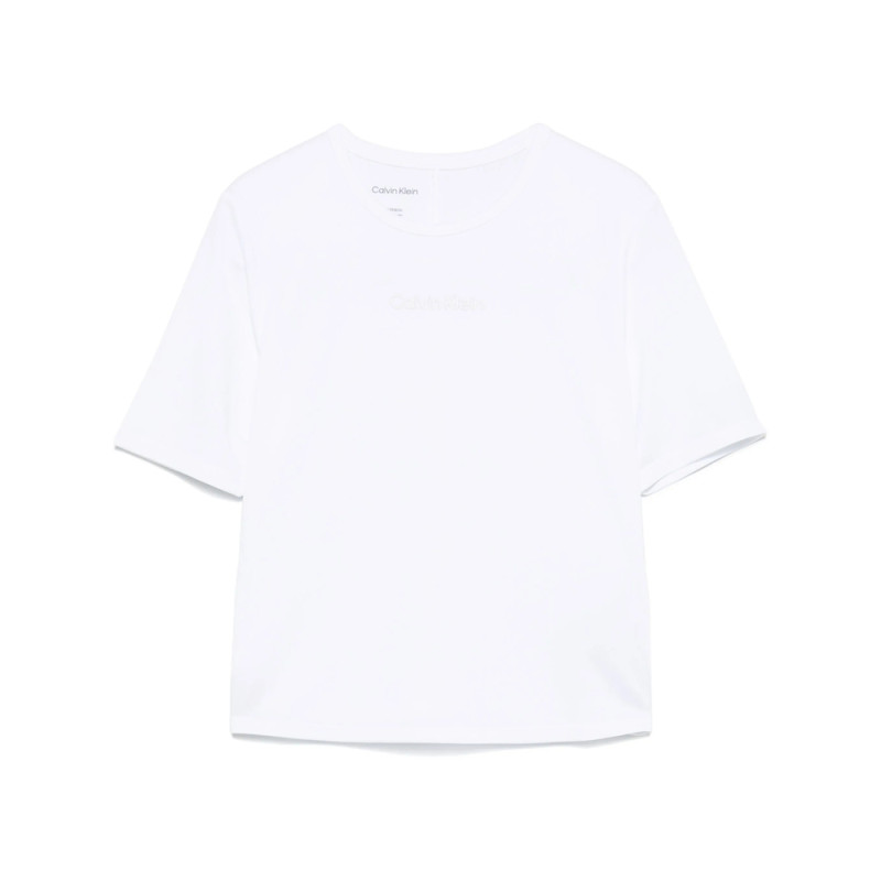 Calvin Klein Sport Logo-rubberised T-shirt