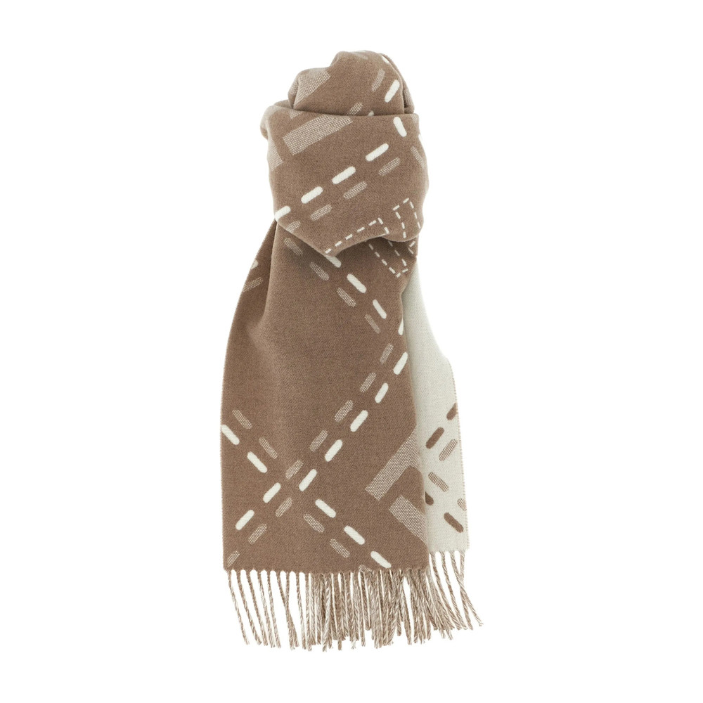 Fendi FF-logo Wool Scarf