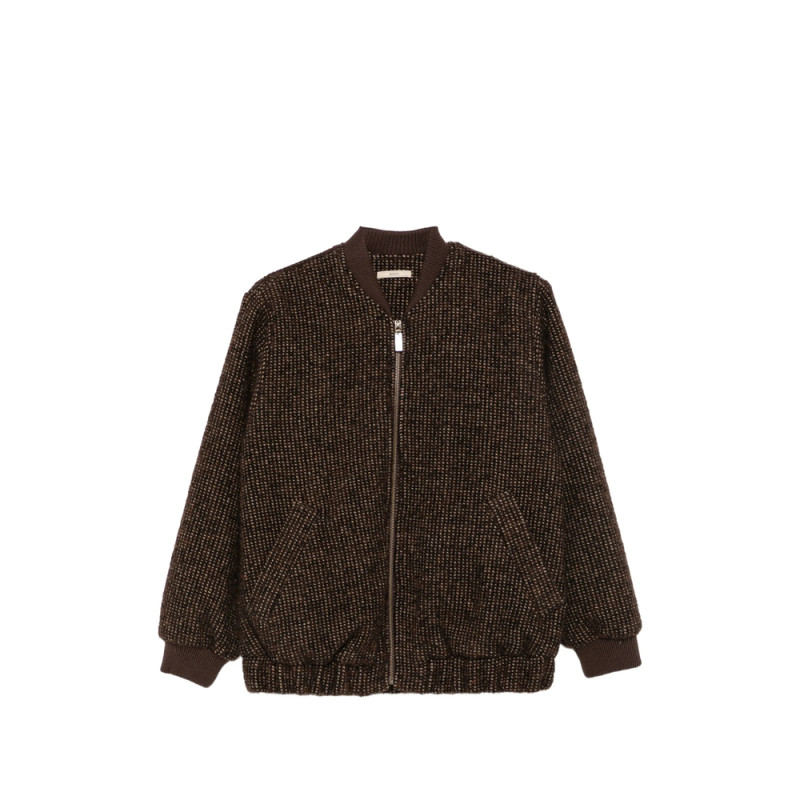 Sessùn Heavelyn Tweed-effect Zip-up Jacket