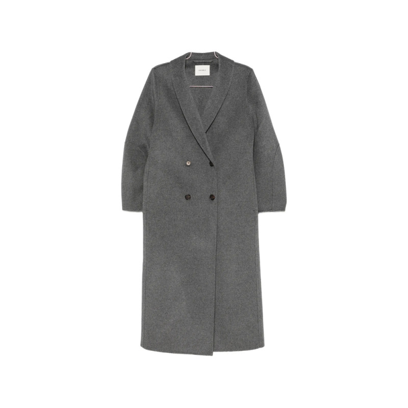 Lisa Yang Double-breasted Shawl-lapel Coat