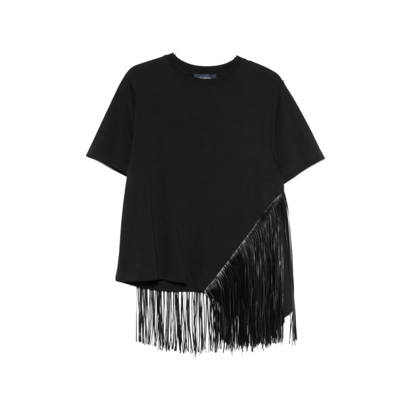 Sportmax Fringe-trim T-shirt