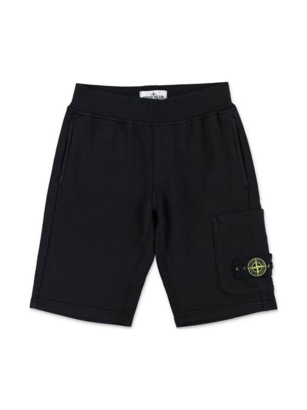 Compass-badge shorts
