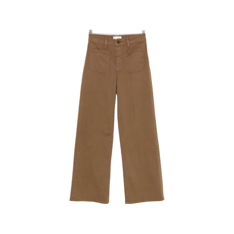Frame Le Slim Patch-pocket Wide-leg Jeans