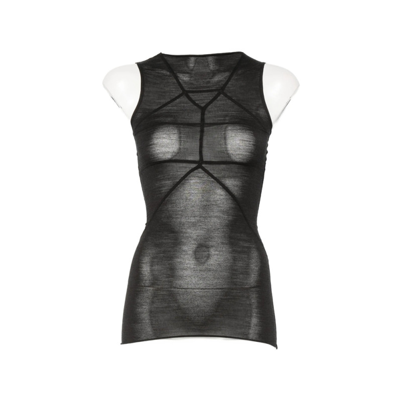 Rick Owens Sheer Panelled Top