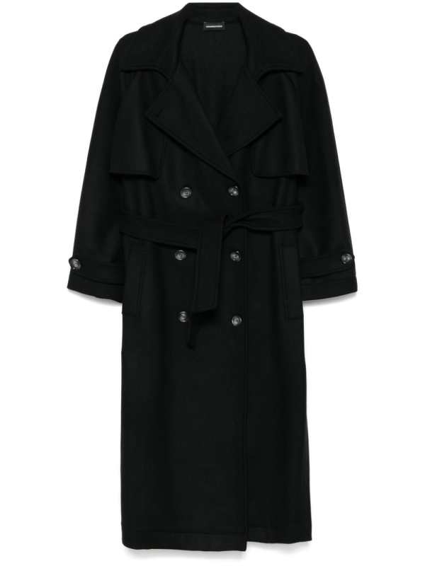 interlock-twill coat