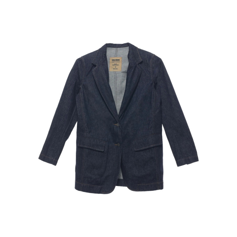 Uma Wang Button-fastening Denim Blazer