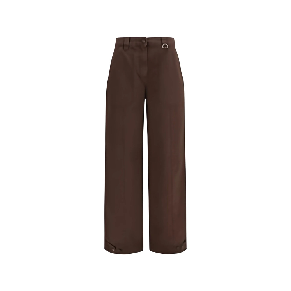 Golden Goose Button-cuff Wide-leg Trousers