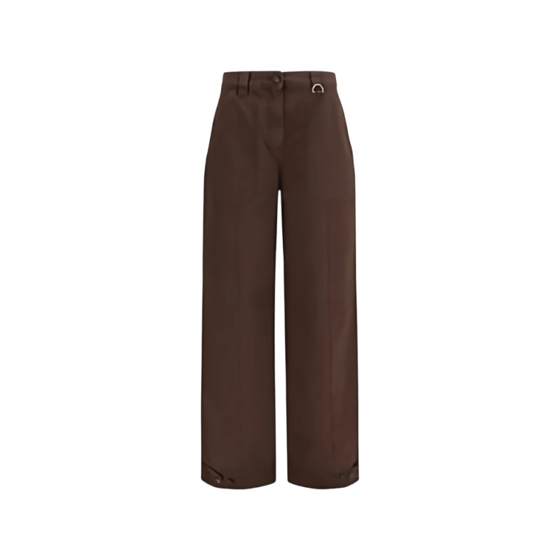Golden Goose Button-cuff Wide-leg Trousers