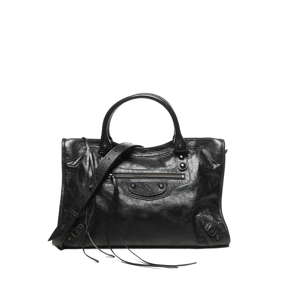 Balenciaga Medium Le City Leather Tote Bag