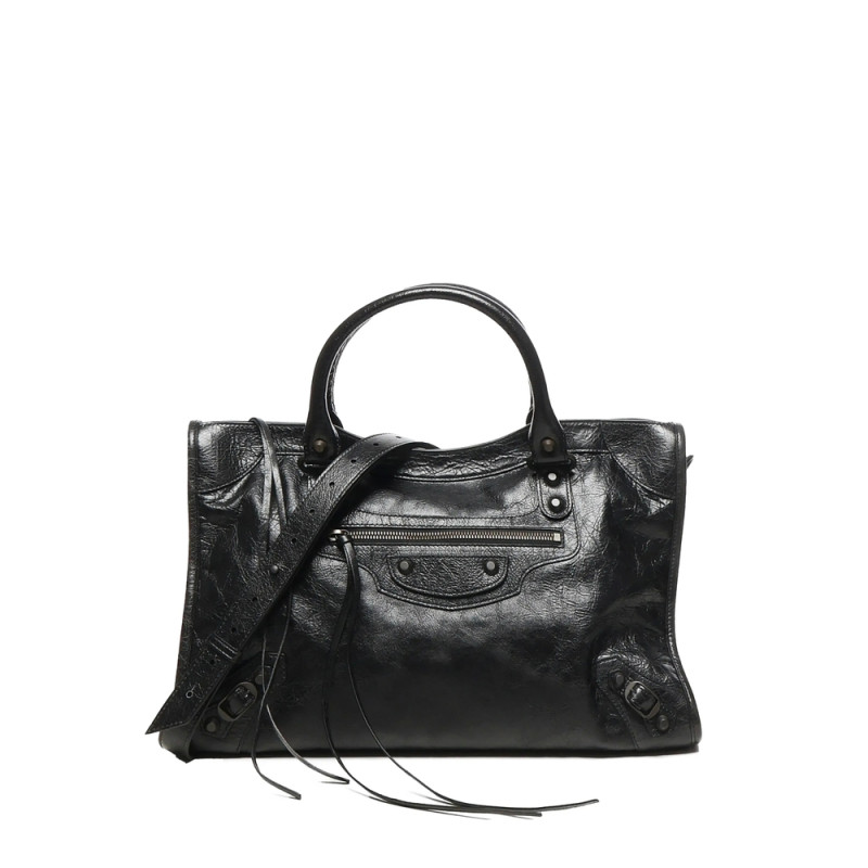 Balenciaga Medium Le City Leather Tote Bag