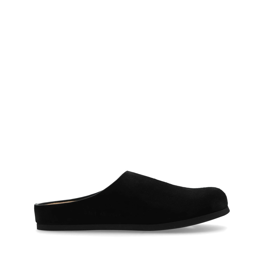 Common Project Embossed-logo Leather Slippers