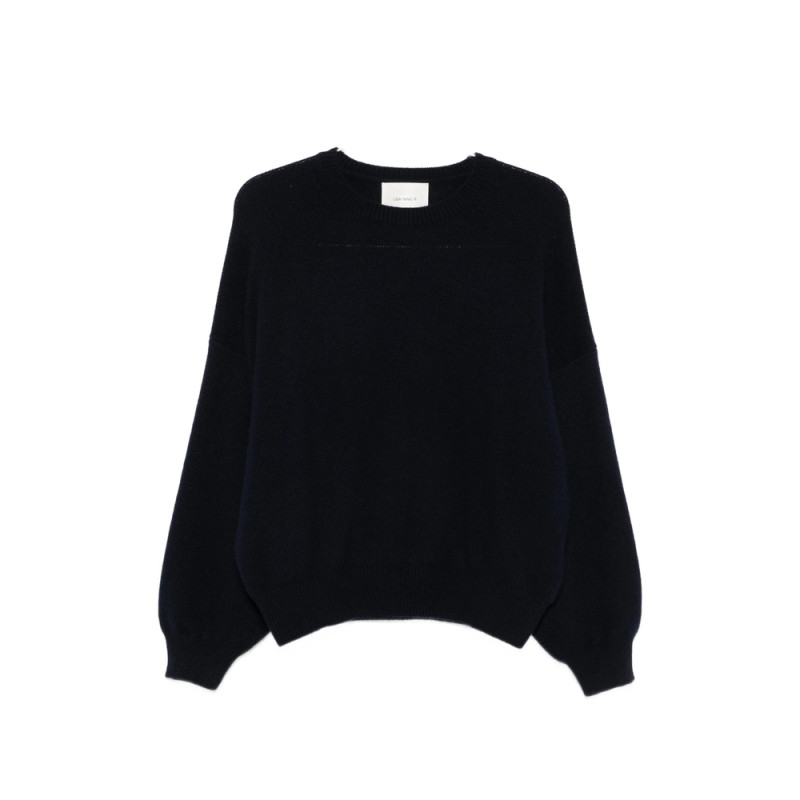 Lisa Yang Vieira Ribbed-trim Long-sleeve Sweater