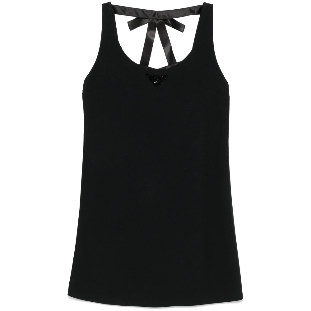 Prada Triangle-logo Mini Dress