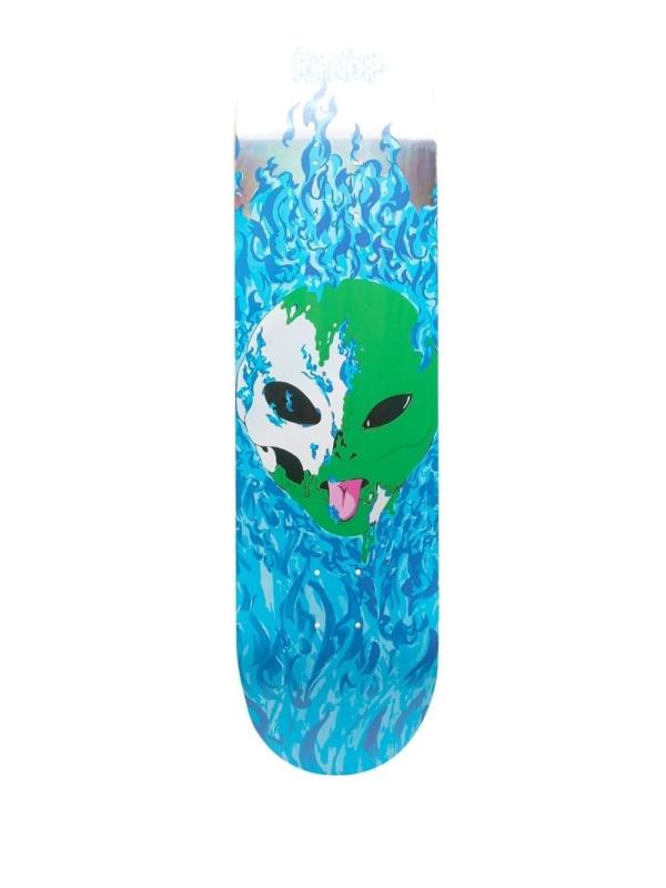 Alien In Heck skate deck