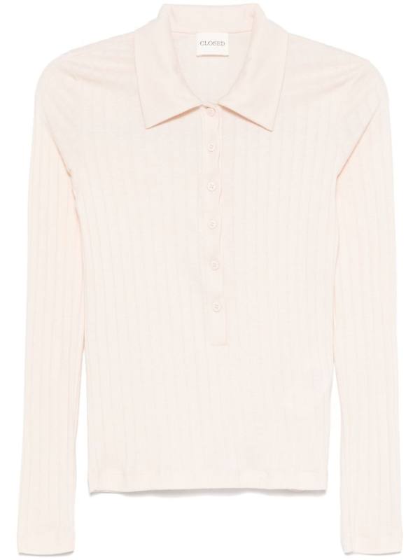 ribbed polo top