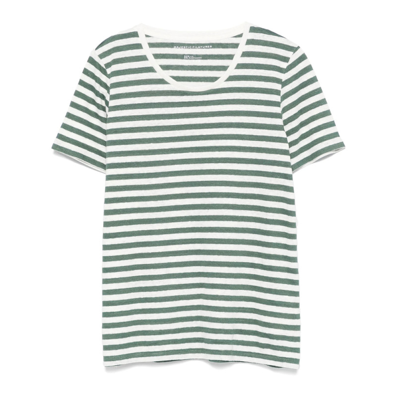 Majestic Filatures Striped T-shirt